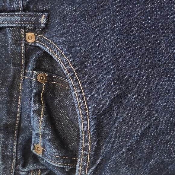 𝅺3/$20 Wrangler Authentics Blue Denim 40×32 Jeans - Picture 4 of 7
